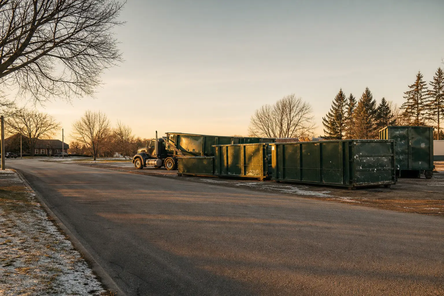 Wilder Dumpster Rental crew and equipment, Bethany, MO